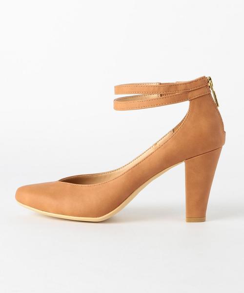 Boisson Chocolat（ボワソンショコラ）の「BFC ダブルストラップパンプス80（パンプス・レディース・ブラック/ベージュ/ブラウン・22.5cm/22cm/24cm/23.5cm/23cm/24.5cm）」の10枚目の写真