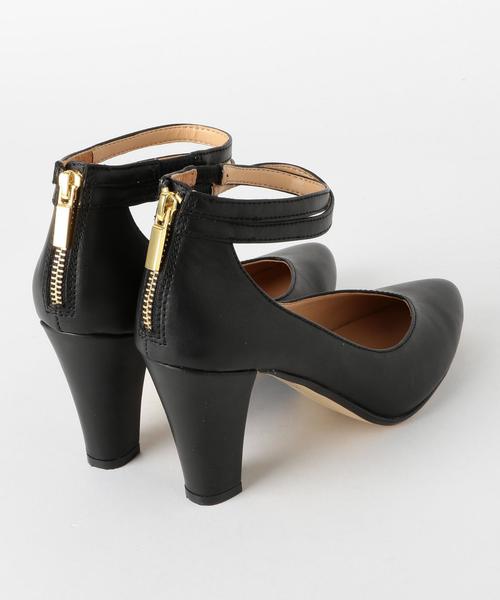 Boisson Chocolat（ボワソンショコラ）の「BFC ダブルストラップパンプス80（パンプス・レディース・ブラック/ベージュ/ブラウン・22.5cm/22cm/24cm/23.5cm/23cm/24.5cm）」の12枚目の写真