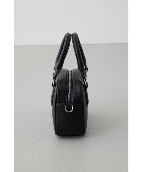 AZUL by moussy(アズールバイマウジー)の「ラウンドスクエア2WAYバッグ ショルダーバッグ ハンドバッグ 肩掛け・斜め掛け ストラップ取り外し◎(ショルダーバッグ・レディース・バーガンディー/ブラック/オフホワイト・FREE)」の21枚目の写真