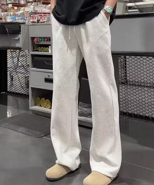 MGV(エムジーヴィー)の「スリムフィットスウェットジョガー(スウェットパンツ・メンズ・ブラック/ネイビー/グレー・MEDIUM/LARGE/X-LARGE)」の1枚目の写真