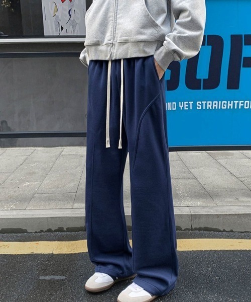 MGV(エムジーヴィー)の「スリムフィットスウェットジョガー(スウェットパンツ・メンズ・ブラック/ネイビー/グレー・MEDIUM/LARGE/X-LARGE)」の8枚目の写真