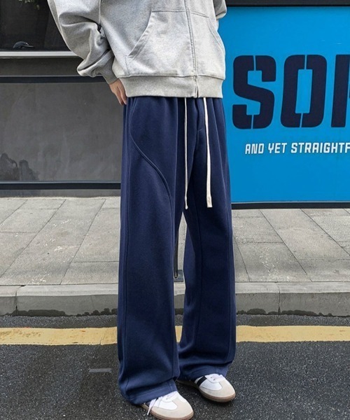 MGV(エムジーヴィー)の「スリムフィットスウェットジョガー(スウェットパンツ・メンズ・ブラック/ネイビー/グレー・MEDIUM/LARGE/X-LARGE)」の9枚目の写真