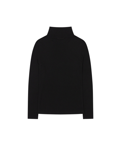 VANONE ATELIER(バノンアトリエ)の「A3631 リファイン ハーフネックトップ_Black(Tシャツ/カットソー・レディース・ブラック・FREE)」の2枚目の写真