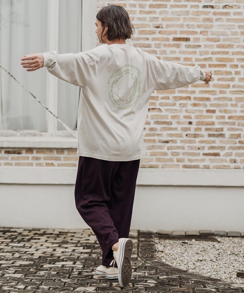 CAMBIO（カンビオ）の「mp15524- Herringbone Wool Knit Wide Balloon Pants バルーンパンツ(A74626cmb)（その他パンツ・メンズ・ブラック/ベージュ/ワイン/チャコール・S/M/L）」の10枚目の写真