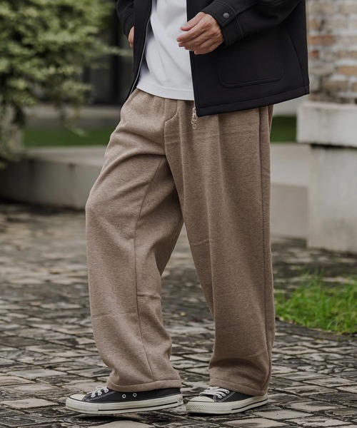 CAMBIO（カンビオ）の「mp15524- Herringbone Wool Knit Wide Balloon Pants バルーンパンツ(A74626cmb)（その他パンツ・メンズ・ブラック/ベージュ/ワイン/チャコール・S/M/L）」の19枚目の写真