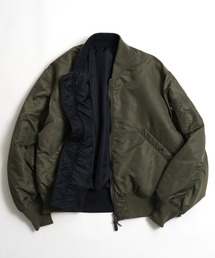 LURAKU(�����N)�́yLURAKU�zReversible MA-1 Jacket / ���o�[�V�u��MA-1�W���P�b�g(MA-1)