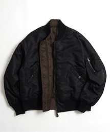 【LURAKU】Reversible MA-1 Jacket / リバーシブルMA-1ジャケット