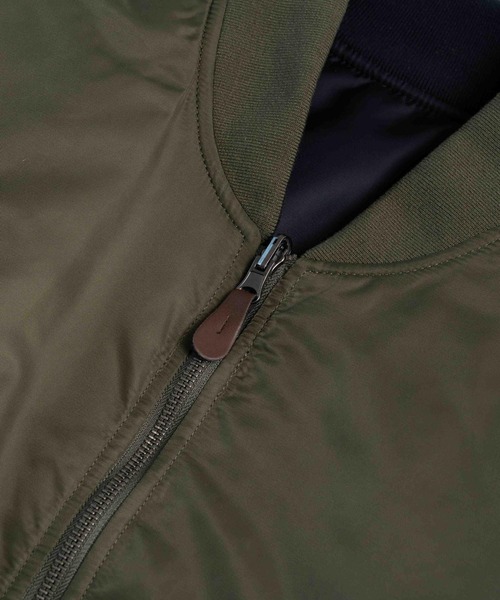 LURAKU(ルラク)の「【LURAKU】Reversible MA-1 Jacket / リバーシブルMA-1ジャケット(MA-1・メンズ・ブラック/カーキ・SMALL/MEDIUM/LARGE)」の5枚目の写真