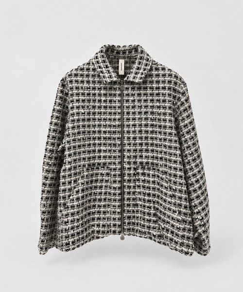 SHINYAKOZUKA(シンヤコヅカ)の「【SHINYAKOZUKA/シンヤコズカ】別注 his work blouse(ブルゾン・メンズ・ホワイト・M/S)」の1枚目の写真