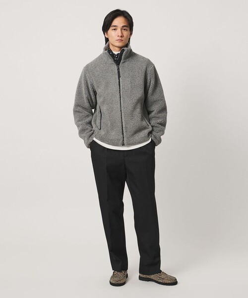 UNITED ARROWS（ユナイテッドアローズ）の「ウーステッドカルゼ ミリタリー トラウザーズ（スラックス・メンズ・ブラック/モカ・S/M/XL/L）」の6枚目の写真