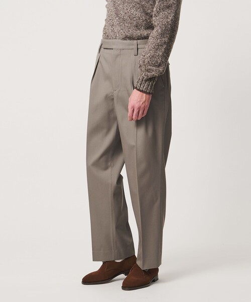 UNITED ARROWS（ユナイテッドアローズ）の「ウーステッドカルゼ ミリタリー トラウザーズ（スラックス・メンズ・ブラック/モカ・S/M/XL/L）」の8枚目の写真