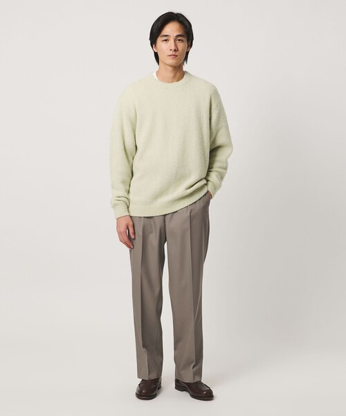 UNITED ARROWS（ユナイテッドアローズ）の「ウーステッドカルゼ ミリタリー トラウザーズ（スラックス・メンズ・ブラック/モカ・S/M/XL/L）」の10枚目の写真