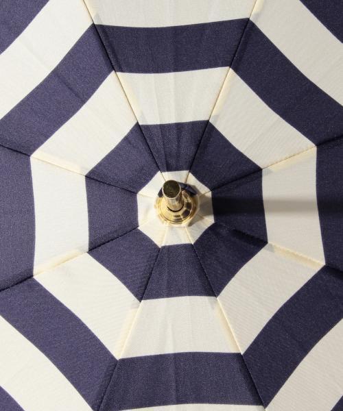 BEAMS LIGHTS Women's（ビームスライツ ウィメンズ）の「W.P.C / 晴雨兼用 ボーダー傘（長傘・レディース・ネイビー/ブラック・ONE SIZE）」の5枚目の写真
