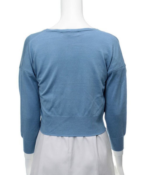 31 Sons de mode(トランテアン ソン ドゥ モード)の「【TGCオードリー亜谷香さん着用アイテム】裾結びカーディガン(カーディガン/ボレロ・レディース・ブラック/オフホワイト/ブルー・FREE)」の10枚目の写真