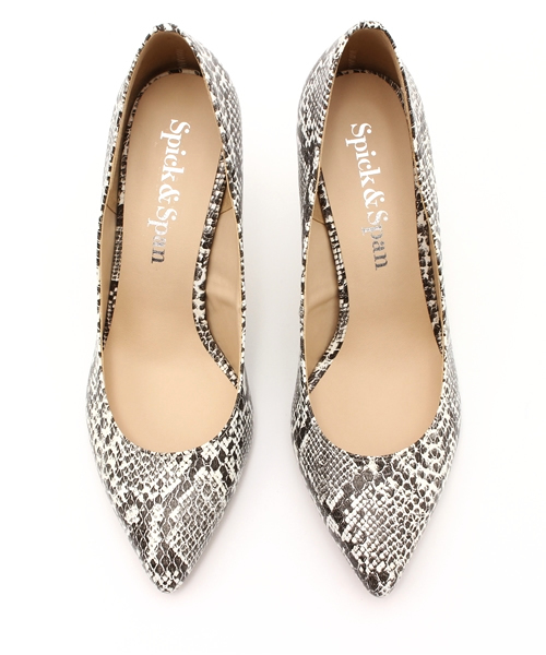 Spick & Span（スピックアンドスパン）の「ORIGINAL Fレザーポインテッドパンプス◆（パンプス・レディース・シルバー/ホワイト・36/37/38）」の6枚目の写真