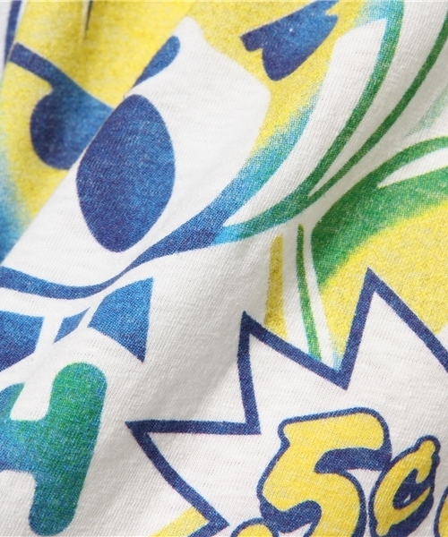 HYSTERIC GLAMOUR（ヒステリックグラマー）の「NEW BEAR LIQUID pt T-SH（Tシャツ/カットソー・メンズ・ホワイト/ブルー/ブラック・X-LARGE/MEDIUM/LARGE/SMALL）」の6枚目の写真