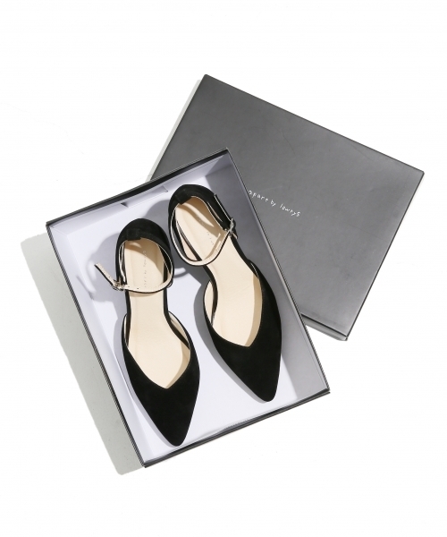 A part by（アパートバイ）の「セパレートパンプス　729749 （パンプス・レディース・シルバー/ブラック/ベージュ/レオパード・38/24.5cm/37/23.5cm）」の11枚目の写真