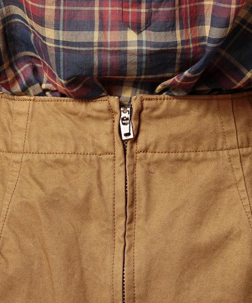 BEAUTY&YOUTH UNITED ARROWS（ビューティーアンドユースユナイテッドアローズ）の「BY ツイル ワークタイトスカート◆（スカート・レディース・ブラウン/ダークグリーン・MEDIUM/SMALL）」の9枚目の写真