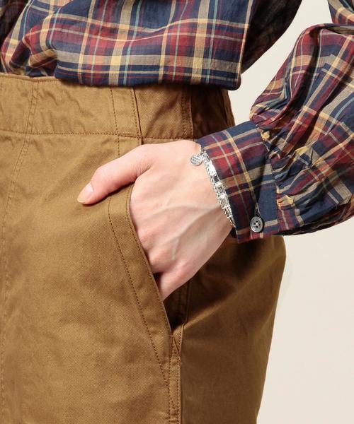 BEAUTY&YOUTH UNITED ARROWS（ビューティーアンドユースユナイテッドアローズ）の「BY ツイル ワークタイトスカート◆（スカート・レディース・ブラウン/ダークグリーン・MEDIUM/SMALL）」の10枚目の写真