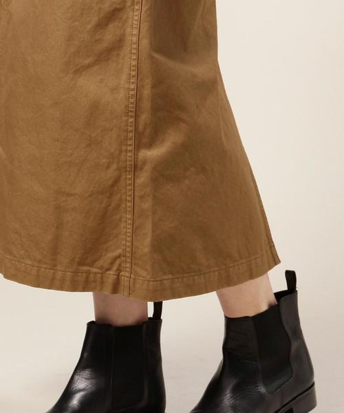 BEAUTY&YOUTH UNITED ARROWS（ビューティーアンドユースユナイテッドアローズ）の「BY ツイル ワークタイトスカート◆（スカート・レディース・ブラウン/ダークグリーン・MEDIUM/SMALL）」の11枚目の写真