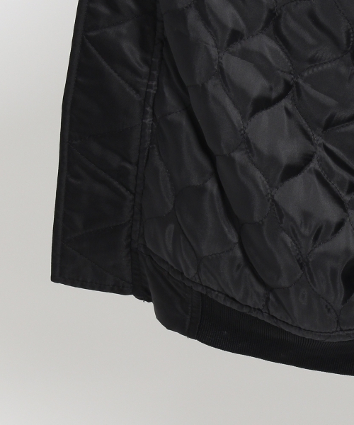 AG by aquagirl（エージーバイアクアガール）の「中綿キルティングMA-1（ブルゾン・レディース・グレー/ブラック/グリーン・38/36）」の11枚目の写真