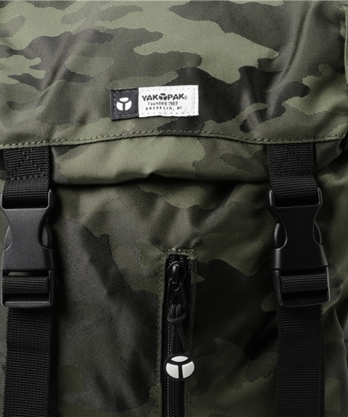 YAKPAK（ヤックパック）の「【YAKPAK】RUCKSACK18L/バックパック（バックパック/リュック・レディース・カーキ/ブラック・FREE）」の5枚目の写真