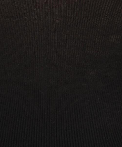 Another Edition（アナザーエディション）の「YAHMAN刺繍テレコロンT（Tシャツ/カットソー・レディース・ホワイト/ブラック/ライトピンク/ライトブルー・フリー）」の17枚目の写真