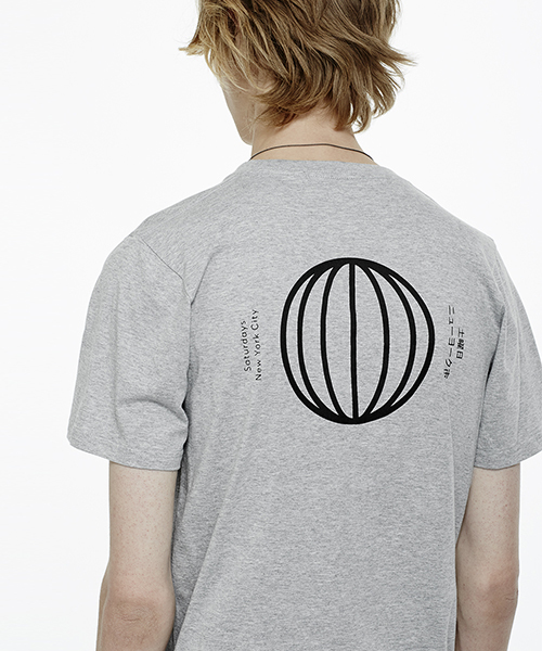 Saturdays NYC(サタデーズ ニューヨークシティ )の「Rhythm T-Shirt(Tシャツ/カットソー・メンズ・ブラック/グレー・X-SMALL/M/S/X-LARGE/L)」の8枚目の写真