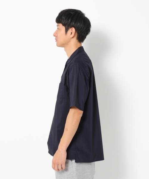 GLOBAL WORK（グローバルワーク）の「【吸水速乾】ビーチパジャマオープンシャツ/738553（シャツ/ブラウス・メンズ・ベージュ/ネイビー/ダークブルー/ブラック・SMALL/LARGE/MEDIUM/X-LARGE）」の15枚目の写真