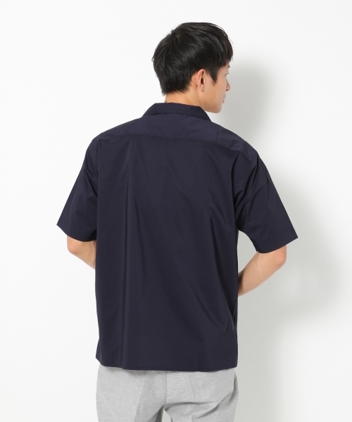 GLOBAL WORK（グローバルワーク）の「【吸水速乾】ビーチパジャマオープンシャツ/738553（シャツ/ブラウス・メンズ・ベージュ/ネイビー/ダークブルー/ブラック・SMALL/LARGE/MEDIUM/X-LARGE）」の16枚目の写真