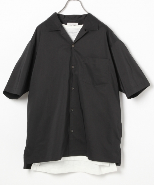 GLOBAL WORK（グローバルワーク）の「【吸水速乾】ビーチパジャマオープンシャツ/738553（シャツ/ブラウス・メンズ・ベージュ/ネイビー/ダークブルー/ブラック・SMALL/LARGE/MEDIUM/X-LARGE）」の21枚目の写真