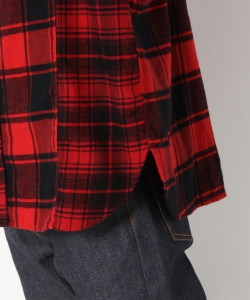 GLOBAL WORK(グローバルワーク)の「デザインソフトフランネル/749989 (シャツ/ブラウス・メンズ・イエロー/レッド・SMALL/LARGE/X-LARGE/MEDIUM)」の10枚目の写真