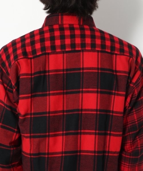GLOBAL WORK(グローバルワーク)の「デザインソフトフランネル/749989 (シャツ/ブラウス・メンズ・イエロー/レッド・SMALL/LARGE/X-LARGE/MEDIUM)」の22枚目の写真