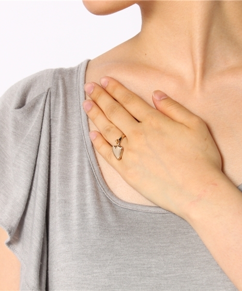 Ray BEAMS(レイビームス)の「△LES BIJOUX DE SOPHIE / ハートロケット リングS(リング・レディース・その他1・ONE SIZE)」の4枚目の写真