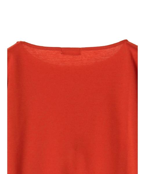 earth music&ecology（アースミュージックアンドエコロジー）の「・レーススリーブプルオーバー（Tシャツ/カットソー・レディース・ライトベージュ/オフホワイト/ダークグリーン/ネイビー/オレンジ系その他/マスタード・FREE）」の8枚目の写真