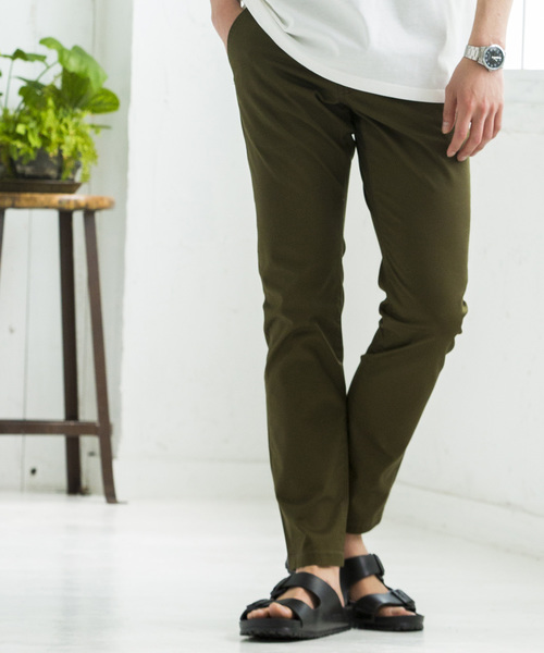 WEGO（ウィゴー）の「WEGO/ライトストレッチスキニーパンツ（その他パンツ・メンズ・ホワイト/ブラック/カーキ/ブルー・SMALL/MEDIUM/LARGE）」の4枚目の写真