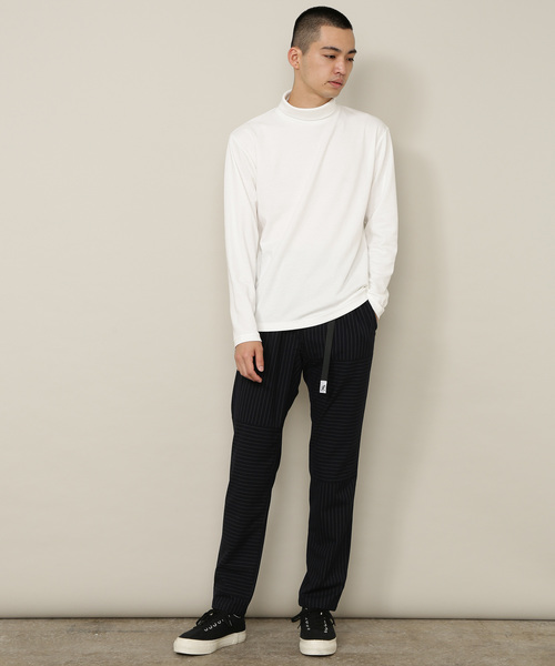 ADAM ET ROPE'（アダムエロペ）の「ポンチタートルネックTシャツ（Tシャツ/カットソー・メンズ・ホワイト系その他/ブラック系その他3/グリーン系その他/ネイビー/レンガ・M/L）」の8枚目の写真