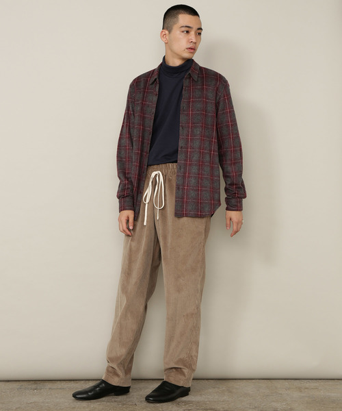 ADAM ET ROPE'（アダムエロペ）の「ポンチタートルネックTシャツ（Tシャツ/カットソー・メンズ・ホワイト系その他/ブラック系その他3/グリーン系その他/ネイビー/レンガ・M/L）」の21枚目の写真