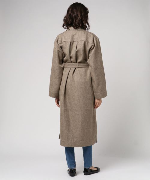 MOUSSY（マウジー）の「LIGHT TWILL GOWN（その他アウター・レディース・ブラック/ダークブラウン/ベージュ・FREE）」の21枚目の写真