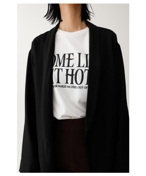 MOUSSY（マウジー）の「LIGHT TWILL GOWN（その他アウター・レディース・ブラック/ダークブラウン/ベージュ・FREE）」の9枚目の写真