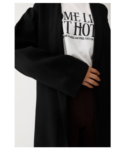 MOUSSY（マウジー）の「LIGHT TWILL GOWN（その他アウター・レディース・ブラック/ダークブラウン/ベージュ・FREE）」の10枚目の写真