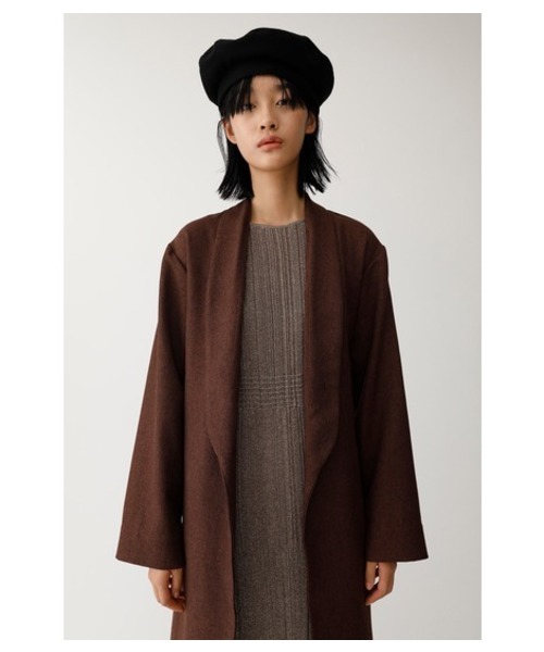 MOUSSY（マウジー）の「LIGHT TWILL GOWN（その他アウター・レディース・ブラック/ダークブラウン/ベージュ・FREE）」の14枚目の写真