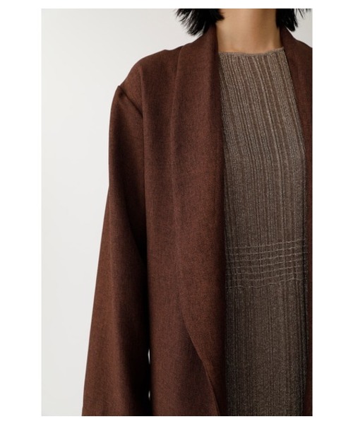 MOUSSY（マウジー）の「LIGHT TWILL GOWN（その他アウター・レディース・ブラック/ダークブラウン/ベージュ・FREE）」の15枚目の写真