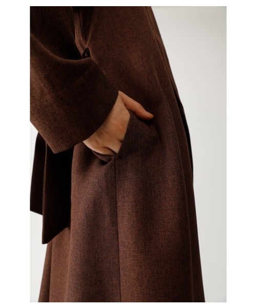 MOUSSY（マウジー）の「LIGHT TWILL GOWN（その他アウター・レディース・ブラック/ダークブラウン/ベージュ・FREE）」の18枚目の写真