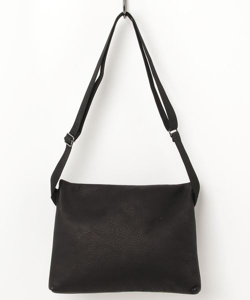 MR.OLIVE（ミスターオリーブ）の「【MR.OLIVE】WATER PROOF WASHABLE LEATHER SACOCHE BAG（ショルダーバッグ・メンズ・ブラック・FREE）」の3枚目の写真