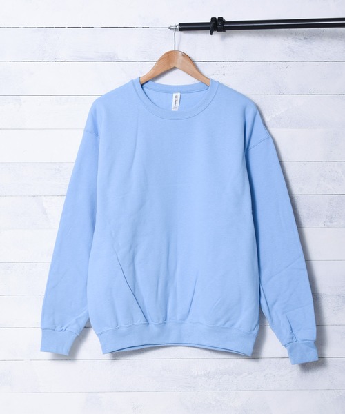 JERZEES（ジャージーズ）の「【Ir】【JERZEES（ジャージーズ）】裏起毛JERZEESトレーナー（スウェット・レディース・ホワイト/ブラック/ネイビー/杢グレー/パープル/ベージュ/サックスブルー/オレンジ/オリーブ・MEDIUM/LARGE/SMALL/X-LARGE）」の20枚目の写真