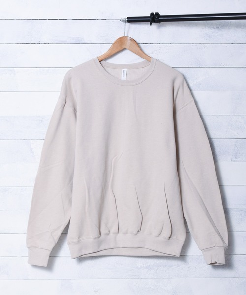 JERZEES（ジャージーズ）の「【Ir】【JERZEES（ジャージーズ）】裏起毛JERZEESトレーナー（スウェット・レディース・ホワイト/ブラック/ネイビー/杢グレー/パープル/ベージュ/サックスブルー/オレンジ/オリーブ・MEDIUM/LARGE/SMALL/X-LARGE）」の16枚目の写真