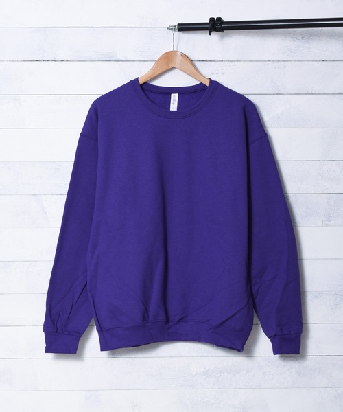 JERZEES（ジャージーズ）の「【Ir】【JERZEES（ジャージーズ）】裏起毛JERZEESトレーナー（スウェット・レディース・ホワイト/ブラック/ネイビー/杢グレー/パープル/ベージュ/サックスブルー/オレンジ/オリーブ・MEDIUM/LARGE/SMALL/X-LARGE）」の19枚目の写真