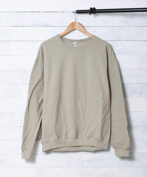 JERZEES（ジャージーズ）の「【Ir】【JERZEES（ジャージーズ）】裏起毛JERZEESトレーナー（スウェット・レディース・ホワイト/ブラック/ネイビー/杢グレー/パープル/ベージュ/サックスブルー/オレンジ/オリーブ・MEDIUM/LARGE/SMALL/X-LARGE）」の18枚目の写真