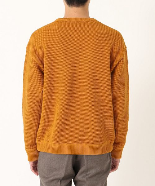 crepuscule（クレプスキュール）の「◆CREPUSCULE / クレプスキュール 417別注  CREW NECK（ニット/セーター・メンズ・ブラウン/ベージュ/イエロー系その他・1/2）」の13枚目の写真